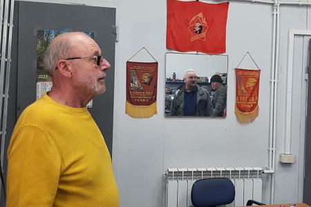 Лидер ивановских коммунистов Александр Бойков посетил с рабочим визитом Шую