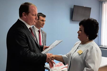 Лидер ивановских коммунистов Александр Бойков посетил с рабочим визитом Шую