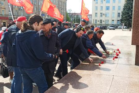 Коммунисты в Брянске отметили 153-летие В.И. Ленина