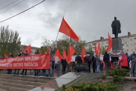 Ростовские коммунисты отметили 153-ю годовщину со дня рождения Владимира Ильича Ленина