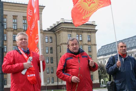 Ленин – наше знамя и символ побед. Акция воронежских коммунистов