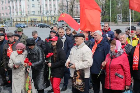 Ленин – наше знамя и символ побед. Акция воронежских коммунистов