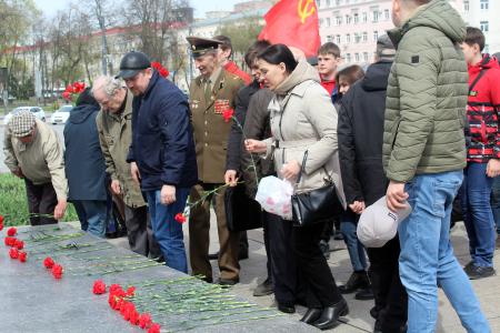Ленин – наше знамя и символ побед. Акция воронежских коммунистов
