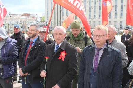 В Пензе прошёл митинг, посвящённый дню рождения Владимира Ильича Ленина