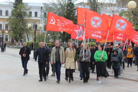 В Пензе прошёл митинг, посвящённый дню рождения Владимира Ильича Ленина