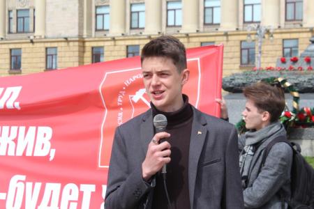 В Пензе прошёл митинг, посвящённый дню рождения Владимира Ильича Ленина