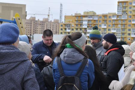 Санкт-Петербург. Коммунисты провели встречу с жителями поселка Ленсоветовский