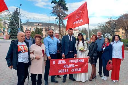 День рождения Ленина в Калуге