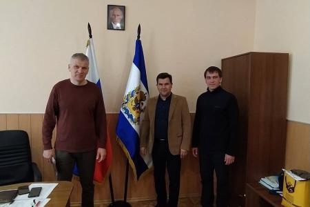 А.В. Куринный и Р.И. Сулейманов с рабочим визитом посетили Херсонскую область