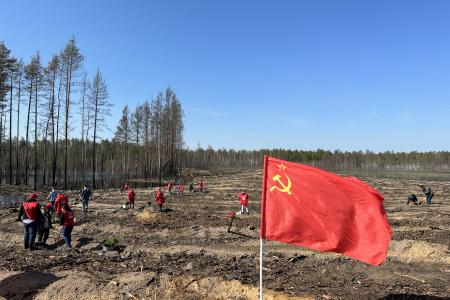 Майская акция «Сад Памяти» в Марий Эл