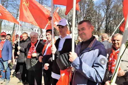 День рождения В.И. Ленина в Костроме