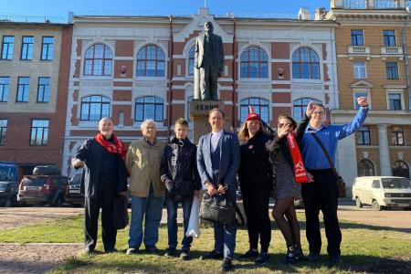 Районные комитеты города трёх революций провели мероприятия в честь В.И. Ленина