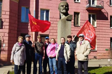 Районные комитеты города трёх революций провели мероприятия в честь В.И. Ленина