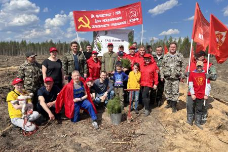 Майская акция «Сад Памяти» в Марий Эл
