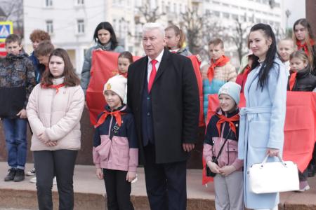 Тамбовская область. Активисты КПРФ рассказали пионерам о великом подвиге советского народа