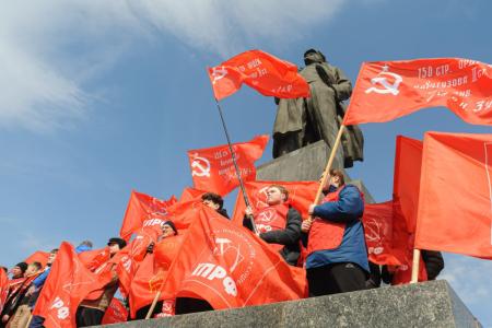 КПРФ в Красноярском крае встретила 153-ю годовщину со Дня рождения Владимира Ильича Ленина
