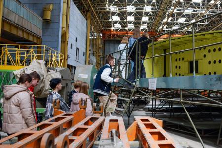 Воронежская область. Школьники Острогожска приобщились к авиастроению и освоению космоса