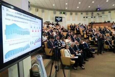 Доклад  В.И. Кашина на парламентских слушаниях на тему: «Законодательное обеспечение развития молочного и мясного животноводства», состоявшихся 19 апреля 2023 года в Государственной Думе