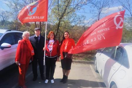 Фашизм не пройдет! Автопробег столичных коммунистов