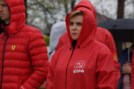 Краснодар. Митинг коммунистов и беспартийных потребовал от власти навести порядок в электросетевом хозяйстве и сфере переработки мусорных отходов