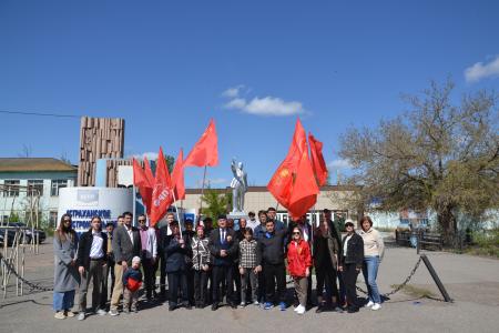 В Астрахани отметили 153-ю годовщину со дня рождения В.И. Ленина