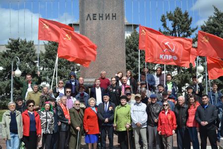 В Астрахани отметили 153-ю годовщину со дня рождения В.И. Ленина