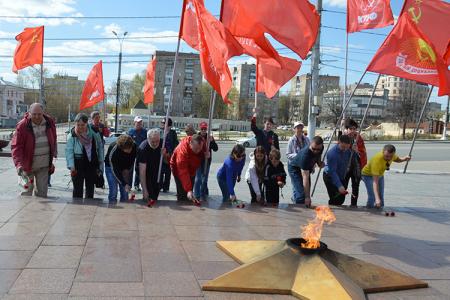 В Иванове состоялся антифашистский автопробег