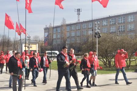 Тульские коммунисты приняли эстафету союзного антифашистского патриотического проекта "Наша Великая Родина"