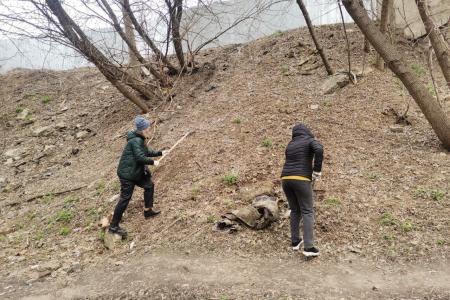 В Туле силами коммунистов приведена в порядок территория вокруг Серебровского родника