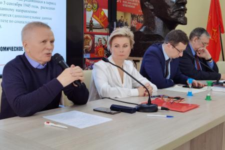 Сергей Пантелеев принял участие в Заседании комиссии Санкт-Петербургского горкома КПРФ по работе с депутатами