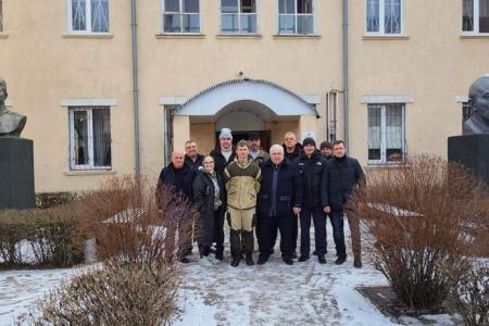Поездка Казбека Тайсаева в ЛНР