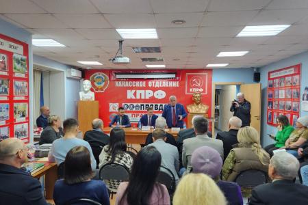 Продолжается поездка Казбека Тайсаева в Хакасию