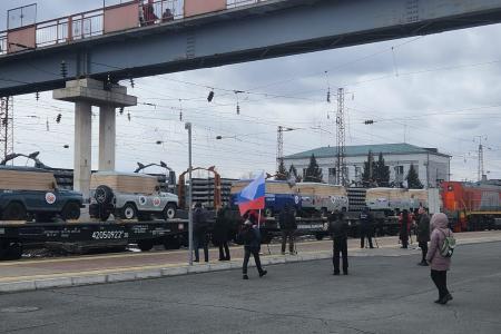 Продолжается поездка Казбека Тайсаева в Хакасию
