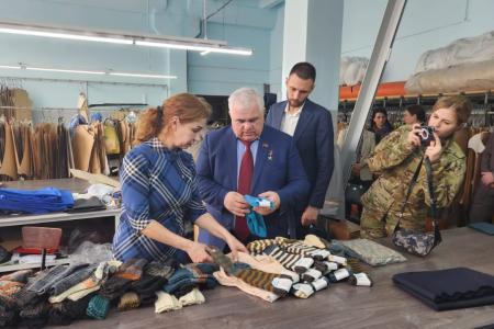 Продолжается поездка Казбека Тайсаева в Хакасию