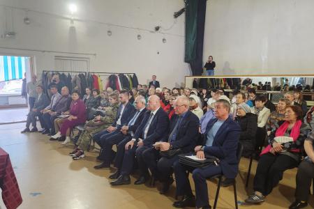 Продолжается поездка Казбека Тайсаева в Хакасию