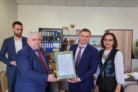 Продолжается поездка Казбека Тайсаева в Хакасию