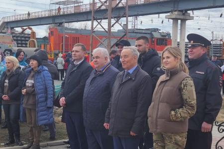 Продолжается поездка Казбека Тайсаева в Хакасию