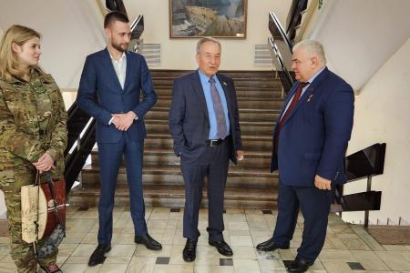 Завершилась рабочая поездка К.К. Тайсаева в Хакасию