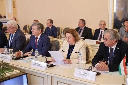 Иван Мельников, Дмитрий Новиков, Казбек Тайсаев приняли участие в заседании Постоянной комиссии МПА СНГ в Санкт-Петербурге