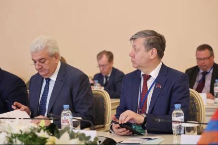 Иван Мельников, Дмитрий Новиков, Казбек Тайсаев приняли участие в заседании Постоянной комиссии МПА СНГ в Санкт-Петербурге