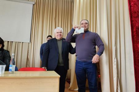 К.К. Тайсаев принял участие в выездном заседании депутатов ГД и Парламента РСО-Алания в Моздокском районе