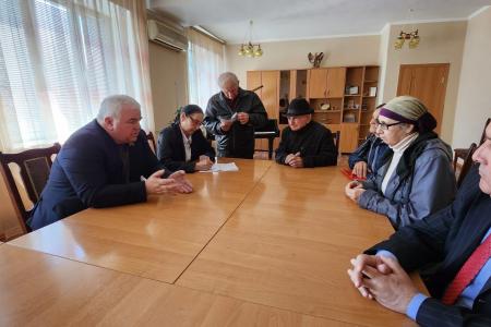 К.К. Тайсаев принял участие в выездном заседании депутатов ГД и Парламента РСО-Алания в Моздокском районе