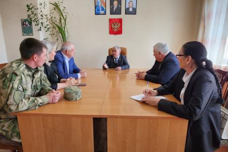 К.К. Тайсаев принял участие в выездном заседании депутатов ГД и Парламента РСО-Алания в Моздокском районе