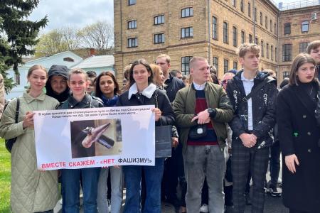 Лидер ставропольских коммунистов Виктор Гончаров: Наша молодёжь - это надежда на будущее без фашизма!