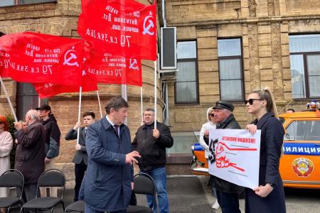 Лидер ставропольских коммунистов Виктор Гончаров: Наша молодёжь - это надежда на будущее без фашизма!