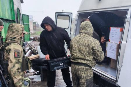 Команда депутатов ЗСО Ульяновской области вместе с помощниками члена ЦК КПРФ, сенатора РФ Айрата Гибатдинова посетила российских военнослужащих на новых территориях