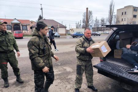 Команда депутатов ЗСО Ульяновской области вместе с помощниками члена ЦК КПРФ, сенатора РФ Айрата Гибатдинова посетила российских военнослужащих на новых территориях