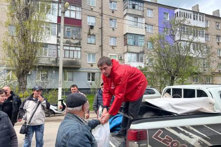 Херсонская область. Сад памяти в Геническе