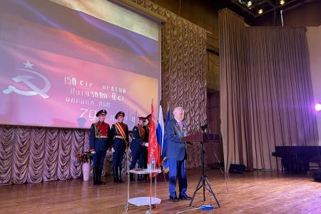 А.М. Гибатдинов накануне Дня Победы посетил Московский Гуманитарный университет