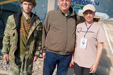 А.В. Куринный и Р.И. Сулейманов с рабочим визитом посетили Херсонскую область
